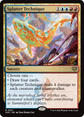 2026 Magic: The Gathering: Secrets of Strixhaven (SOS) - Splatter Technique (#231, Rare) (, Near Mint)