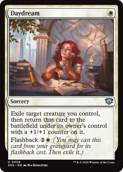 2026 Magic: The Gathering: Secrets of Strixhaven (SOS) - Daydream (#9, Uncommon) (, Near Mint)