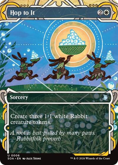2026 Magic: The Gathering: Secrets of Strixhaven: Mystical Archive (SOA) - Hop to It (#6, Uncommon)
