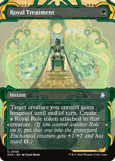 2026 Magic: The Gathering: Secrets of Strixhaven: Mystical Archive (SOA) - Royal Treatment (#56, Uncommon) (, Near Mint)