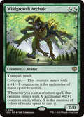 2026 Magic: The Gathering: Secrets of Strixhaven (SOS) - Wildgrowth Archaic (#168, Rare)