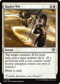 2026 Magic: The Gathering: Secrets of Strixhaven (SOS) - Rapier Wit (#28, Common)