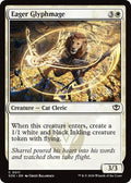 2026 Magic: The Gathering: Secrets of Strixhaven (SOS) - Eager Glyphmage (#11, Common)