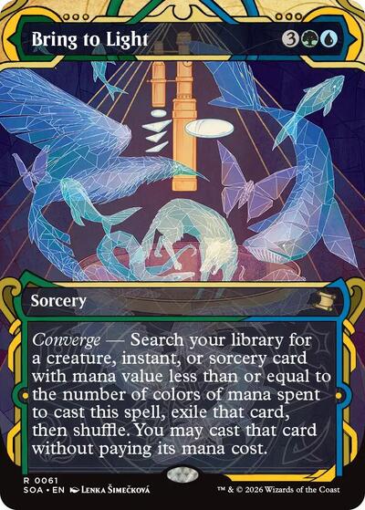2026 Magic: The Gathering: Secrets of Strixhaven: Mystical Archive (SOA) - Bring to Light (#61, Rare) (, Near Mint)
