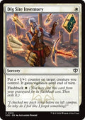 2026 Magic: The Gathering: Secrets of Strixhaven (SOS) - Dig Site Inventory (#10, Common)
