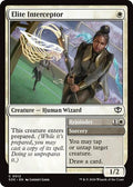 2026 Magic: The Gathering: Secrets of Strixhaven (SOS) - Elite Interceptor (#12, Common)