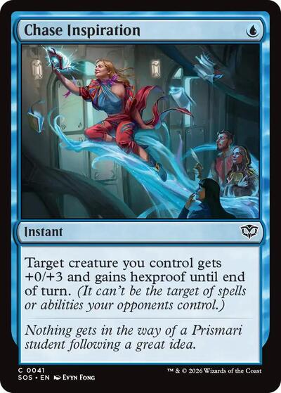 2026 Magic: The Gathering: Secrets of Strixhaven (SOS) - Chase Inspiration (#41, Common)