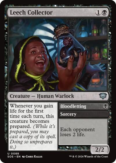 2026 Magic: The Gathering: Secrets of Strixhaven (SOS) - Leech Collector (#88, Uncommon) (, Near Mint)