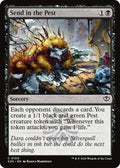 2026 Magic: The Gathering: Secrets of Strixhaven (SOS) - Send in the Pest (#100, Common)