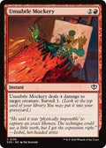 2026 Magic: The Gathering: Secrets of Strixhaven (SOS) - Unsubtle Mockery (#136, Common)