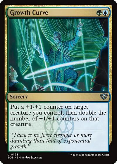 2026 Magic: The Gathering: Secrets of Strixhaven (SOS) - Growth Curve (#193, Uncommon)