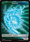 2026 Magic: The Gathering: Secrets of Strixhaven (SOS) - Fractal 0004 Inkling 006 Double Sided Token (#4 // 6, T) (, Near Mint)