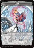 2026 Magic: The Gathering: Secrets of Strixhaven (SOS) - Copy Spirit 0010 Double Sided Token (#1 // 10, T) (, Near Mint)