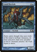 2013 Magic: The Gathering: Magic 2014 (M14) (M14) - Coral Merfolk (#49, Common) (, Near Mint)