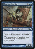 2013 Magic: The Gathering: Magic 2014 (M14) (M14) - Phantom Warrior (#67, Uncommon) (, Near Mint)