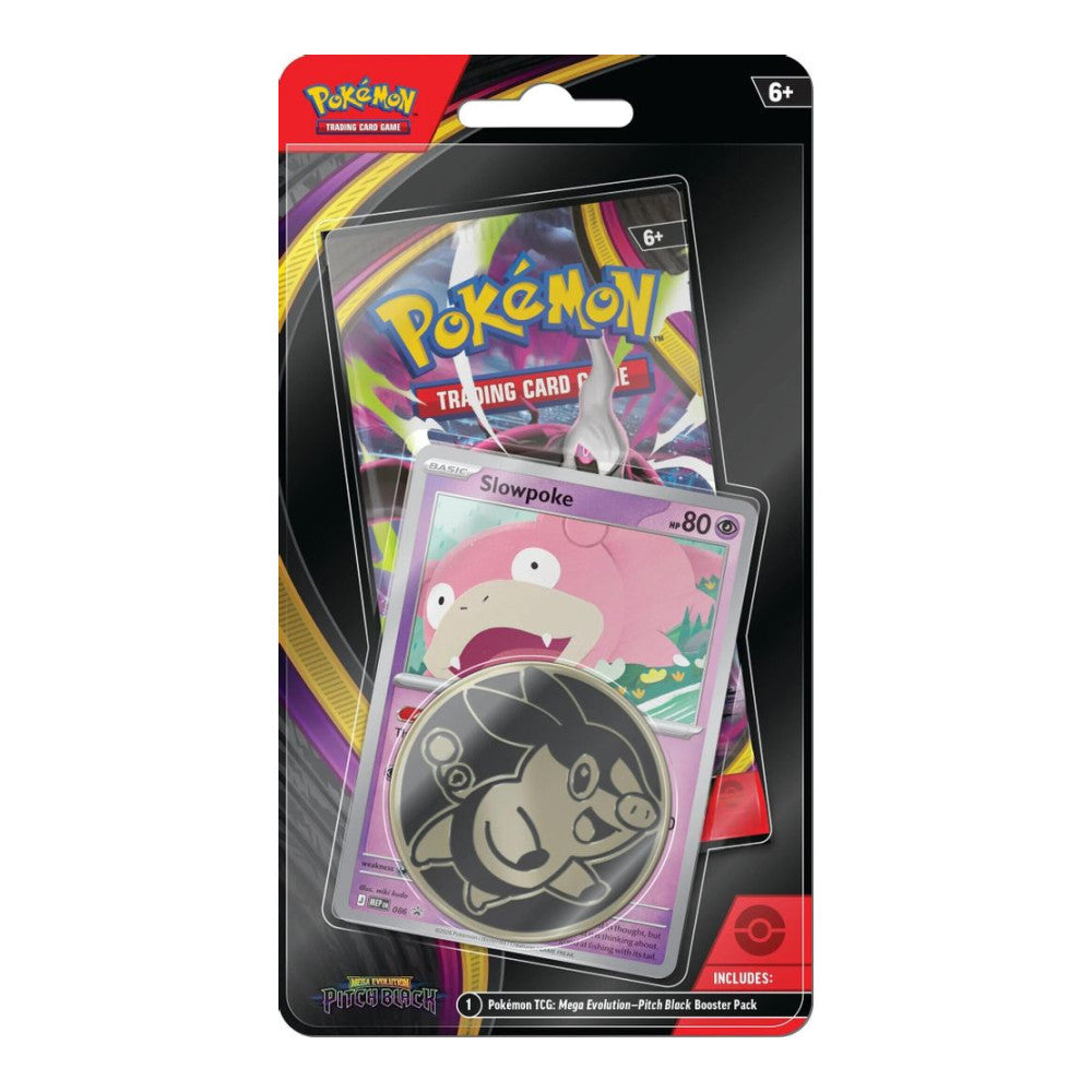 2026 Pokemon: ME05: Pitch Black (PBL) - Pitch Black Single Pack Blister [Slowpoke] (,) (, Unopened)