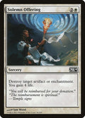 2013 Magic: The Gathering: Magic 2014 (M14) (M14) - Solemn Offering (#36, Common) (, Near Mint)