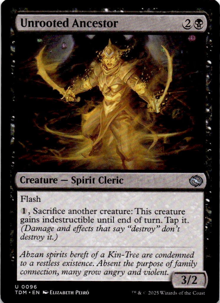 Unrooted Ancestor