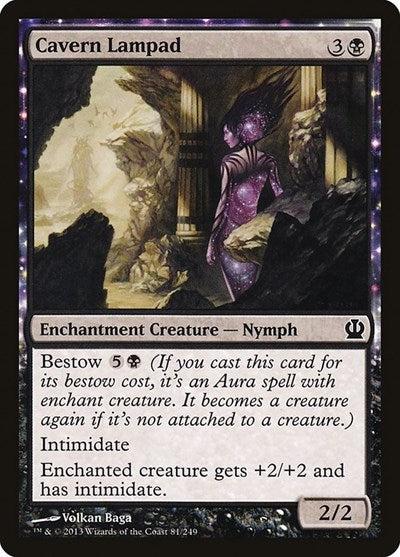 2013 Magic: The Gathering: Theros (THS) - Cavern Lampad (#81, Common) (, Near Mint)