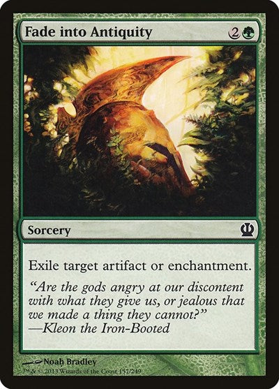 2013 Magic: The Gathering: Theros (THS) - Fade into Antiquity (#157, Common) (, Near Mint)