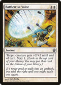 2013 Magic: The Gathering: Theros (THS) - Battlewise Valor (#1, Common) (, Near Mint)