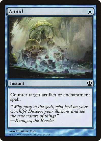 2013 Magic: The Gathering: Theros (THS) - Annul (#38, Common) (, Near Mint)