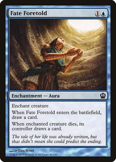 2013 Magic: The Gathering: Theros (THS) - Fate Foretold (#48, Common) (, Near Mint)