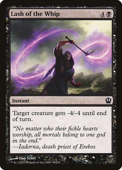 2013 Magic: The Gathering: Theros (THS) - Lash of the Whip (#94, Common) (, Near Mint)