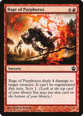 2013 Magic: The Gathering: Theros (THS) - Rage of Purphoros (#137, Common) (, Near Mint)