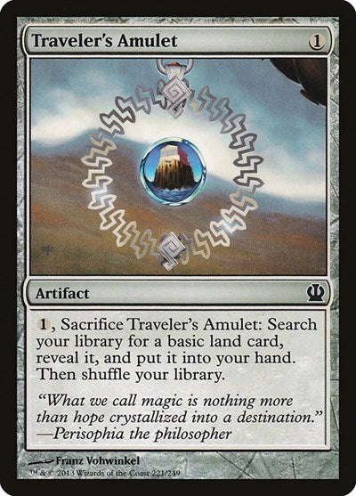 2013 Magic: The Gathering: Theros (THS) - Travelers Amulet (#221, Common) (, Near Mint)