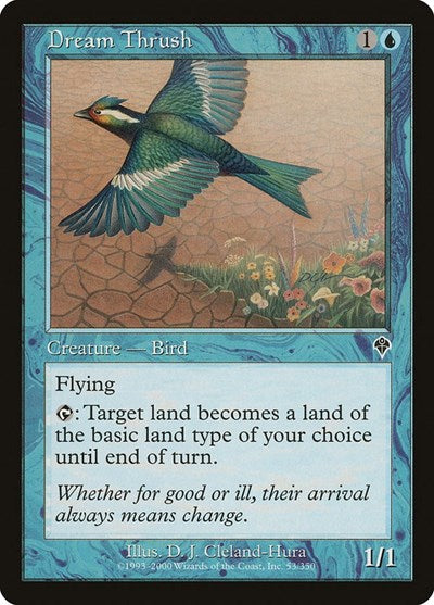 2000 Magic: The Gathering: Invasion (INV) - Dream Thrush (#53, Common) (, Near Mint)