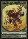 2008 Magic: The Gathering: Morningtide (MOR) - Treefolk Shaman Token (#3, T) (, Near Mint)