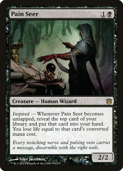2014 Magic: The Gathering: Born of the Gods (BNG) - Pain Seer (#80, Rare) (, Near Mint)