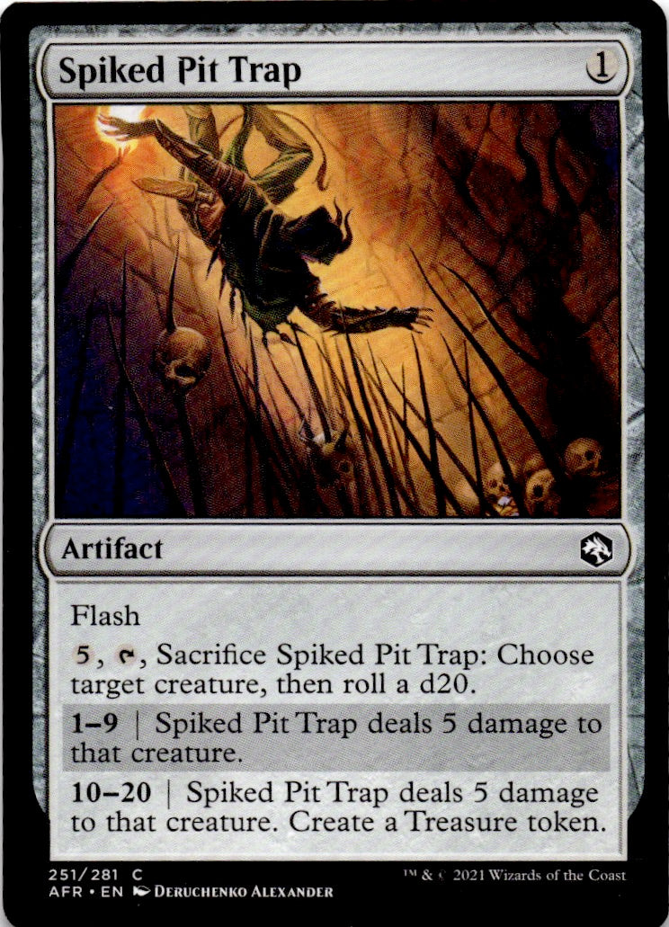 Spiked Pit Trap