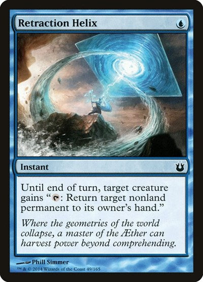 2014 Magic: The Gathering: Born of the Gods (BNG) - Retraction Helix (#49, Common) (, Near Mint)