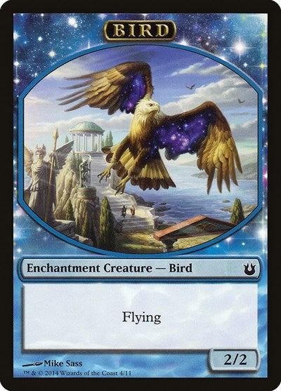 2014 Magic: The Gathering: Born of the Gods (BNG) - Bird Token 4 (#4, T) (, Near Mint)