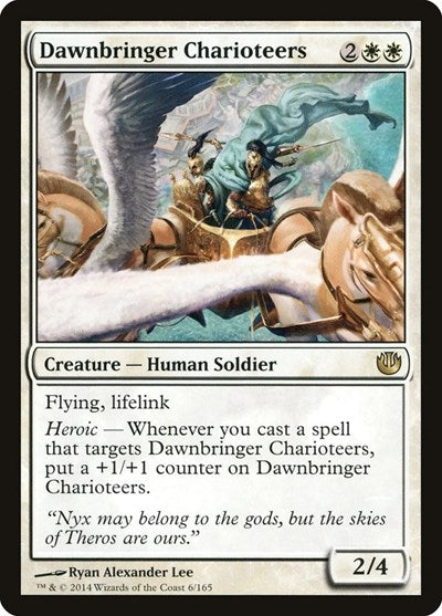 2014 Magic: The Gathering: Journey Into Nyx (JOU) - Dawnbringer Charioteers (#6, Rare) (, Near Mint)