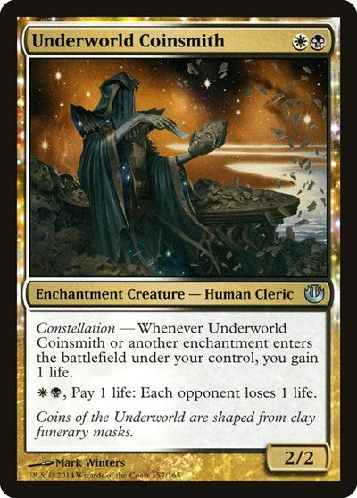 2014 Magic: The Gathering: Journey Into Nyx (JOU) - Underworld Coinsmith (#157, Uncommon) (, Lightly Played)