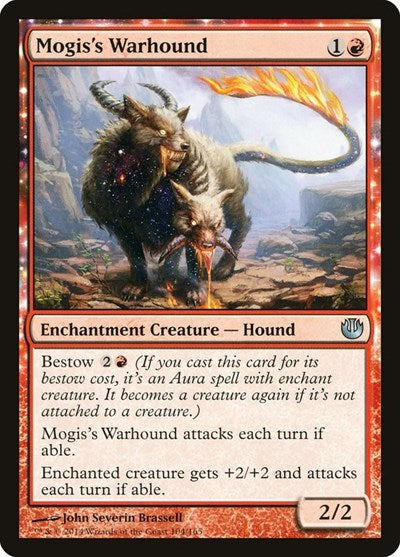 2014 Magic: The Gathering: Journey Into Nyx (JOU) - Mogiss Warhound (#104, Uncommon) (, Near Mint)