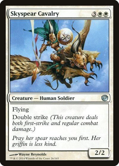 2014 Magic: The Gathering: Journey Into Nyx (JOU) - Skyspear Cavalry (#26, Uncommon) (, Near Mint)