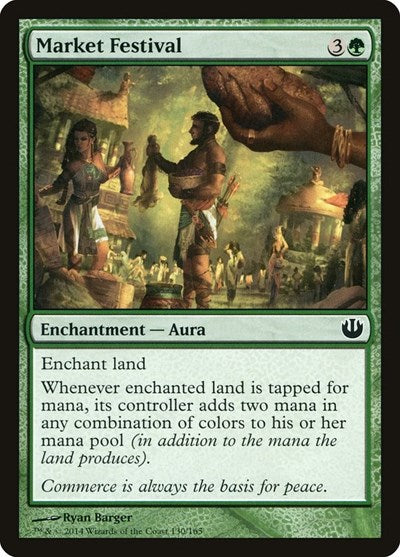 2014 Magic: The Gathering: Journey Into Nyx (JOU) - Market Festival (#130, Common) (, Near Mint)