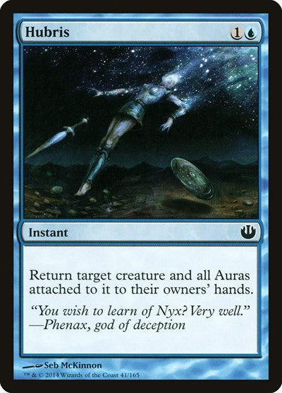 2014 Magic: The Gathering: Journey Into Nyx (JOU) - Hubris (#41, Common) (, Near Mint)