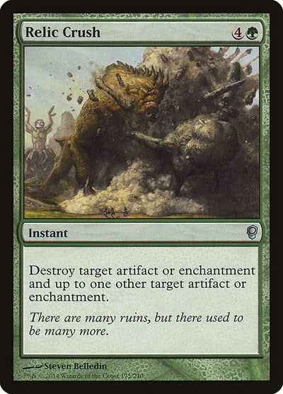 2014 Magic: The Gathering: Conspiracy (CNS) - Relic Crush (#175, Uncommon) (, Near Mint)