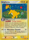 2005 Pokemon: EX Unseen Forces (UF) - Ampharos (#1/115, Holo Rare) (Reverse Holofoil, Near Mint)