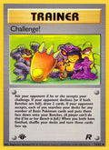 2000 Pokemon: Team Rocket (TR) - Challenge (#74/82, Uncommon) (1st Edition, Lightly Played)
