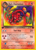2000 Pokemon: Team Rocket (TR) - Dark Charmeleon (#32/82, Uncommon) (1st Edition, Lightly Played)