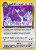 2000 Pokemon: Team Rocket (TR) - Dark Dragonair (#33/82, Uncommon) (1st Edition, Lightly Played)
