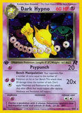2000 Pokemon: Team Rocket (TR) - Dark Hypno (9) (#09/82, Holo Rare) (1st Edition Holofoil, Near Mint)