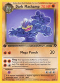 2000 Pokemon: Team Rocket (TR) - Dark Machamp 27 (#27/82, Rare) (1st Edition, Lightly Played)