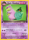 2000 Pokemon: Team Rocket (TR) - Dark Slowbro 29 (#29/82, Rare) (1st Edition, Lightly Played)